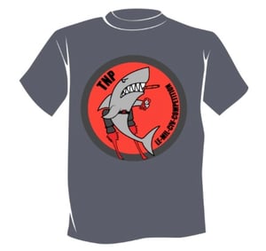 Image of 3XL, 2XL, S  Shark T-Shirt 