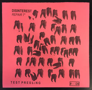 Image of Disinterest - Repair 7" TEST PRESS /20