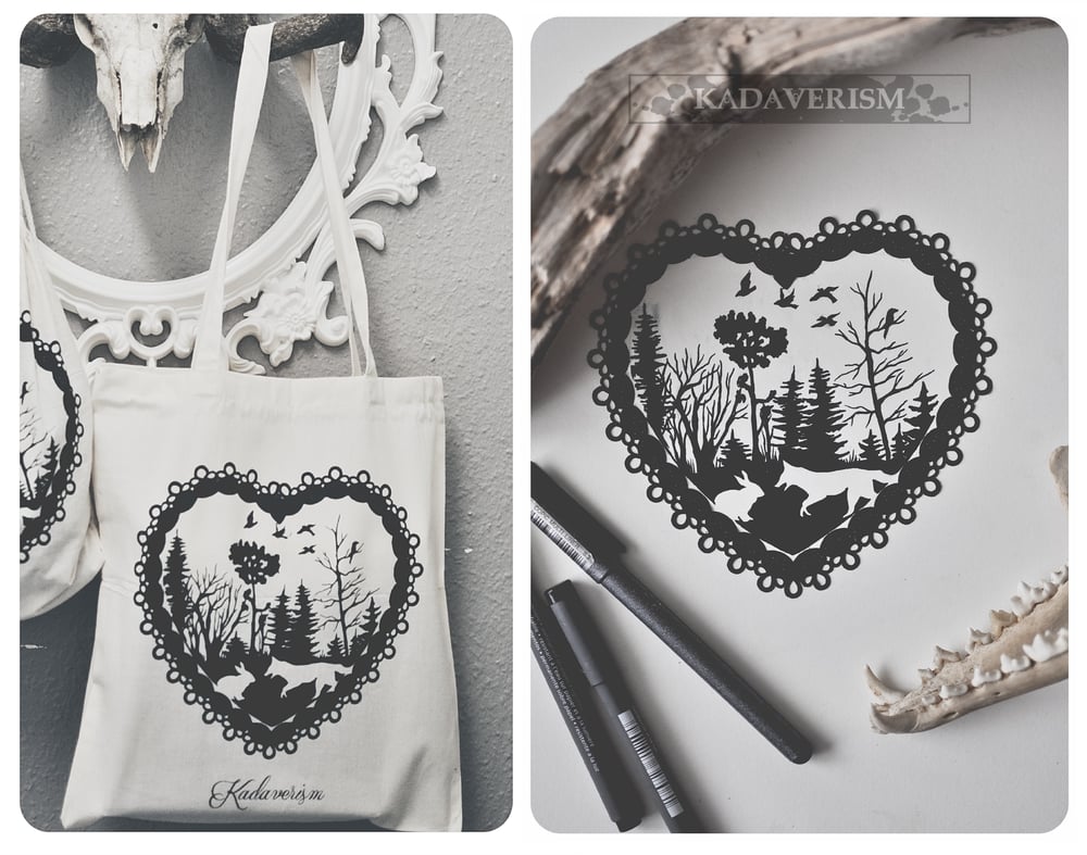 Image of "Into The Woods" tote bag