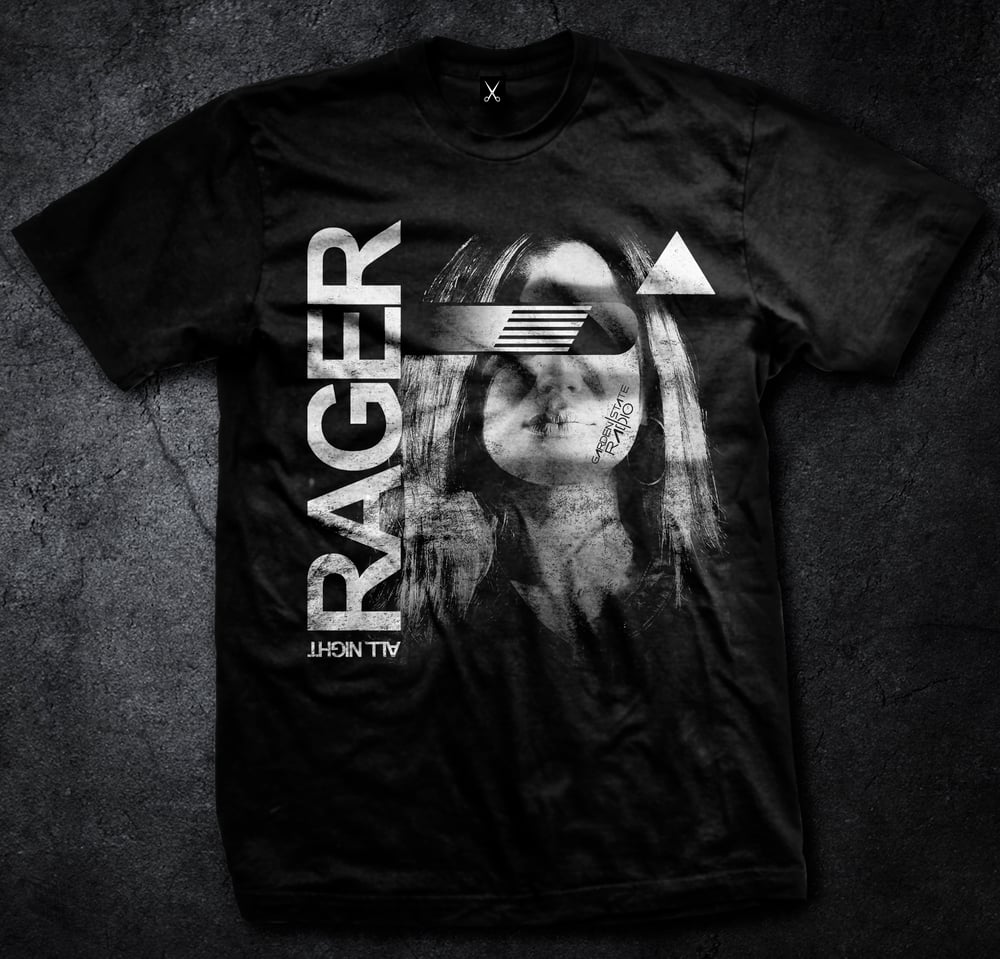 Image of ALL NIGHT RAGER (Black)