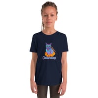 Image 7 of Caturday Alebrije Youth Short Sleeve T-Shirt