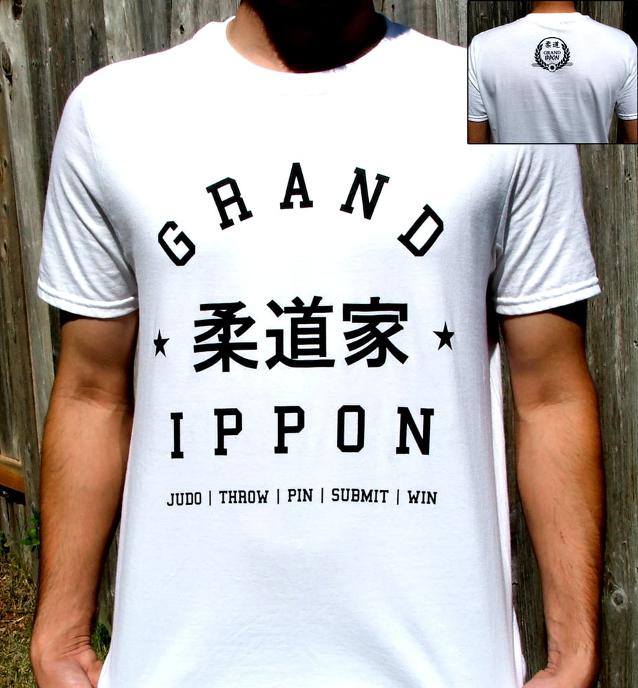 Image of Judoka Kanji Shirt: White