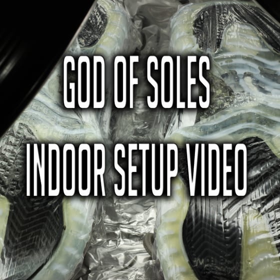 Image of God of Soles INDOOR SETUP