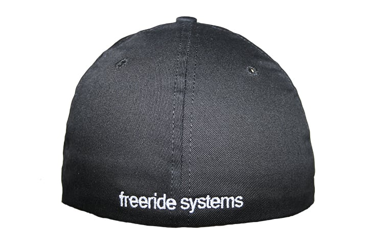 Image of Big Logo Freeride Systems Flexfit Style Solid Back Cap