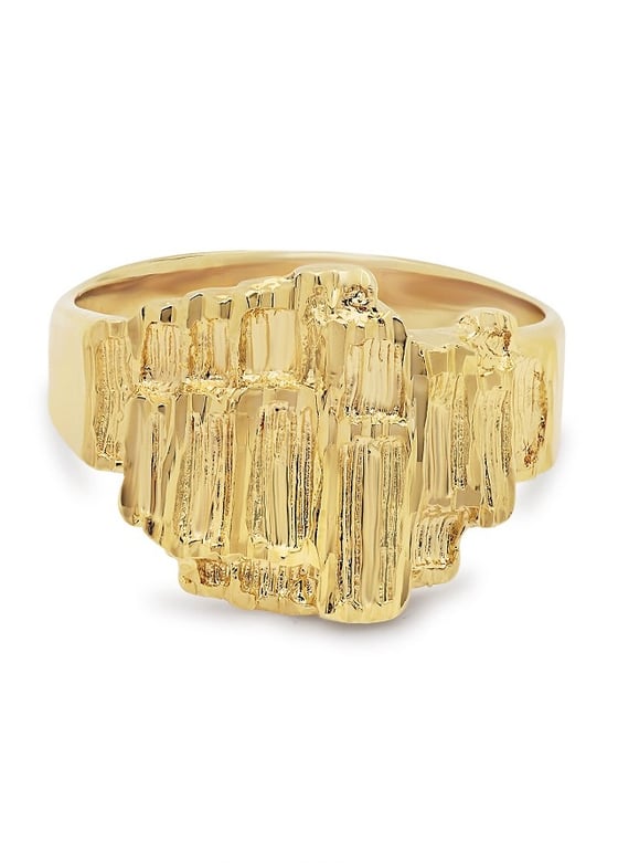 Image of Gold 'nug' Ring