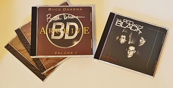 Image of Buck Dharma Archives Volume 1,2 & 3 + The Red and the Black CD - autographed !
