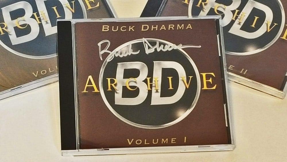 Image of Buck Dharma Archives Volume 1,2 & 3 + The Red and the Black CD - autographed !