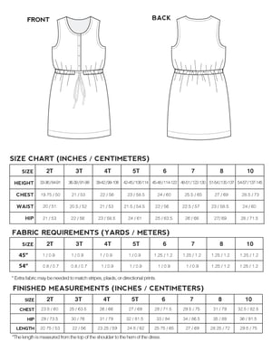 Image of MINI SOUTHPORT DRESS (PDF)