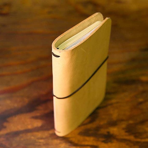 Double Moleskine Cahier Leather Notebook Cover / Old Church Works - Leather  Notebook Covers - Leather Notebook Covers for a5 Moleskine Journals and  Field Notes Notebooks