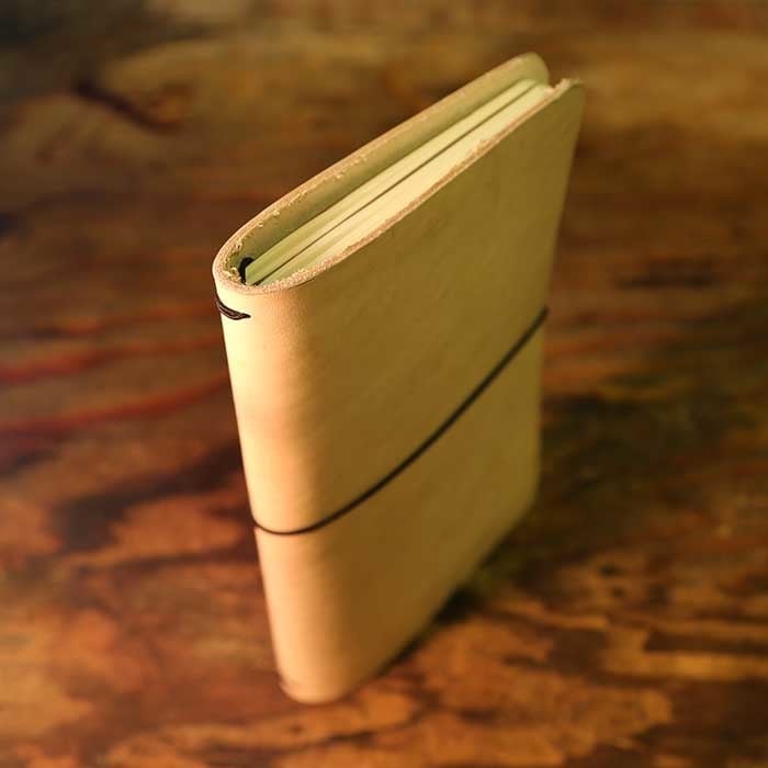 Image of Double Moleskine Cahier Leather Notebook Cover