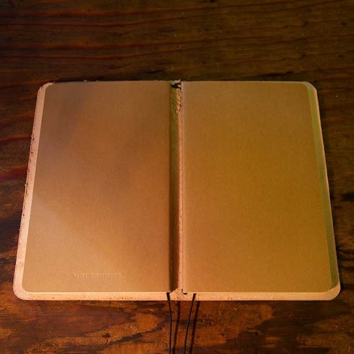 Image of Double Moleskine Cahier Leather Notebook Cover