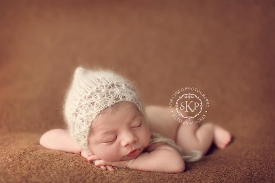 Image of LACE pixie bonnet