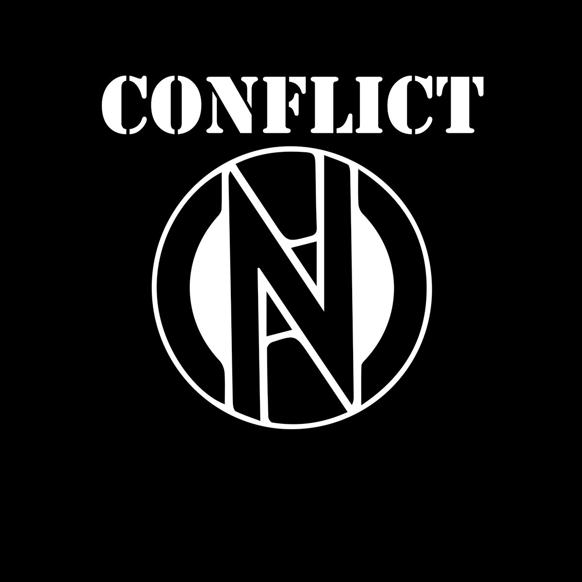 Image of Conflict logo T-Shirt