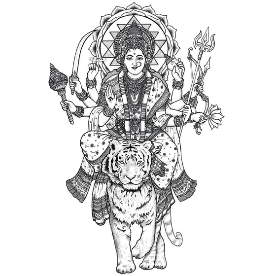 Image of Durga, Mother of the Universe