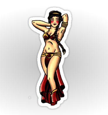 Image of Leia Tattoo | Sticker