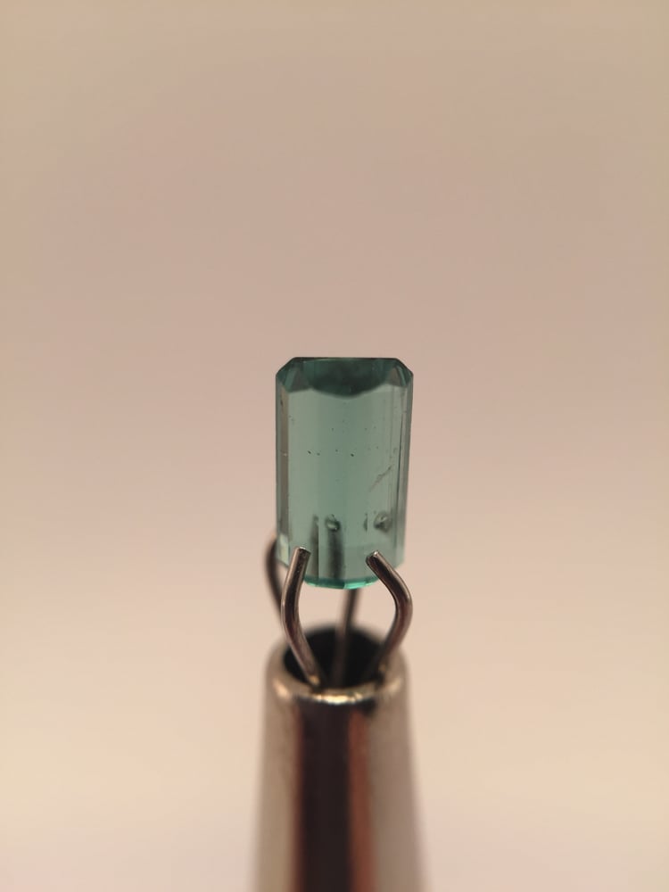 Image of Faceted Blue Tourmaline 03