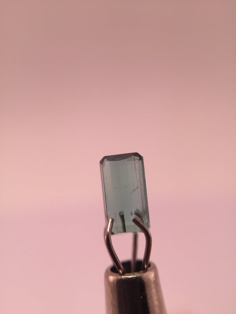 Image of Faceted Blue Tourmaline 03