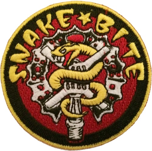 Image of Snakebite BMX 2.5" Logo Patch