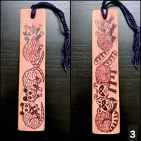 Image 3 of Raccoon/Opossum Cedar Bookmark