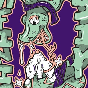 Image of Charlie The Snake (Eggplant)