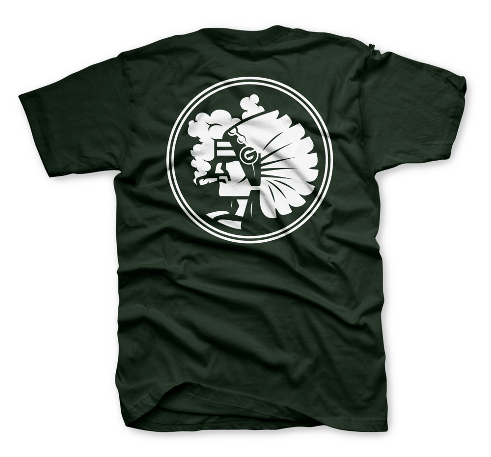 Image of The Chiefin' Tee in Forest Green