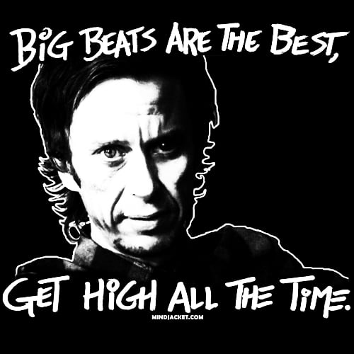 Image of The Big Beat Manifesto shirt (Super Hans)