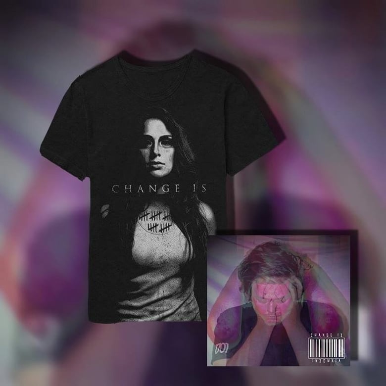 Image of Lost Girl Tee and Insomnia Album Bundle