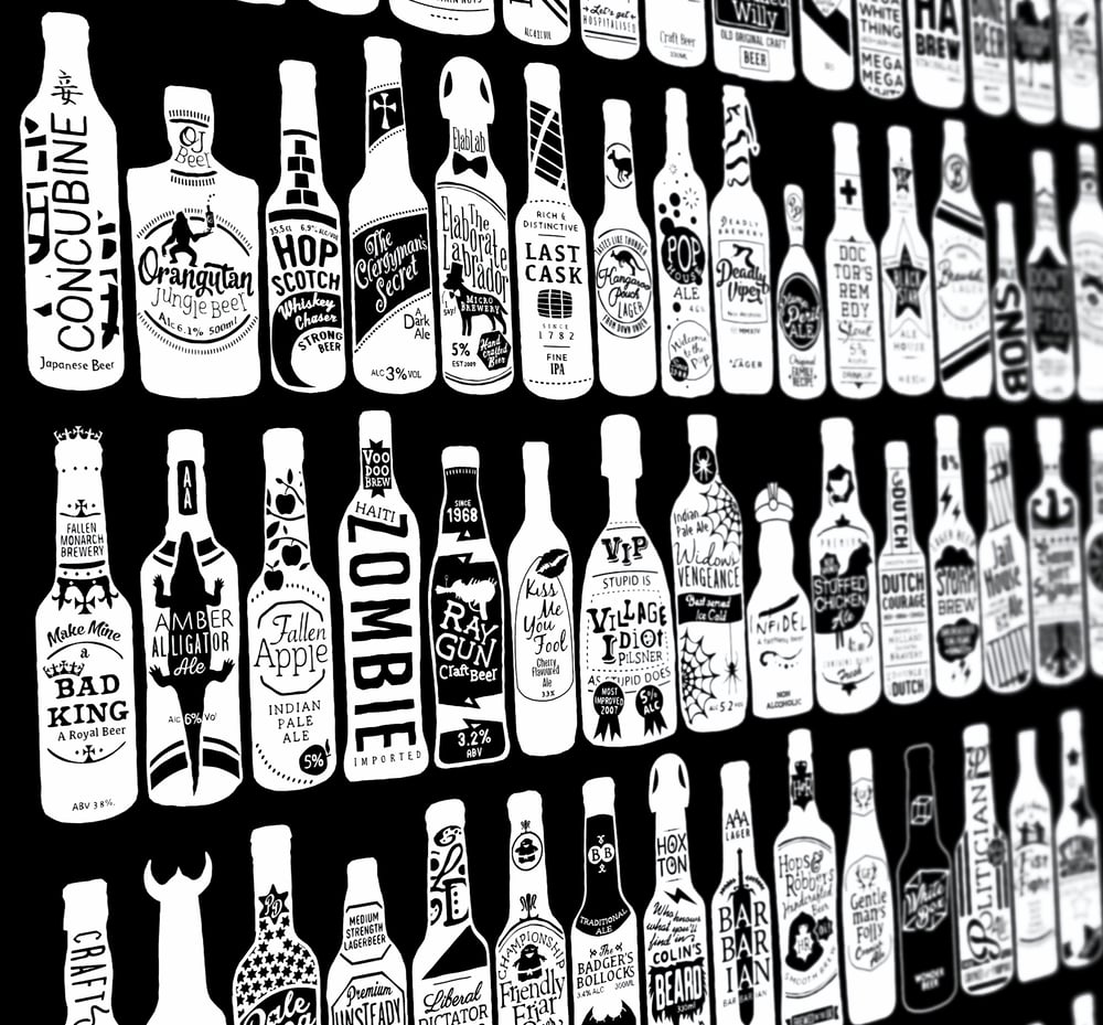 99 Bottles (Black)