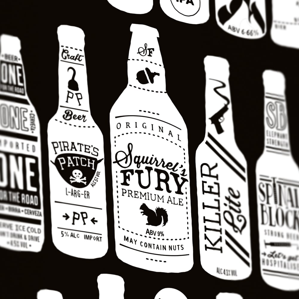 99 Bottles (Black)