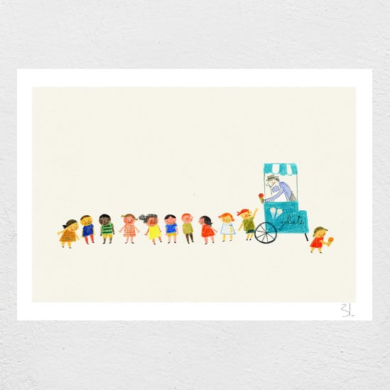 Image of Gelati Print