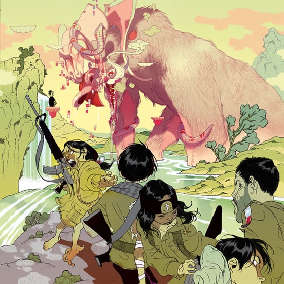 Image of Tomer Hanuka's 'The Beast' (Gallery Edition)