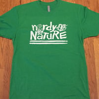 Image 1 of gents nerdy by nature. - graphic tee
