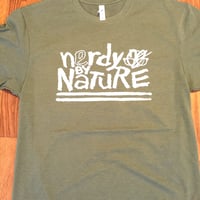 Image 4 of gents nerdy by nature. - graphic tee