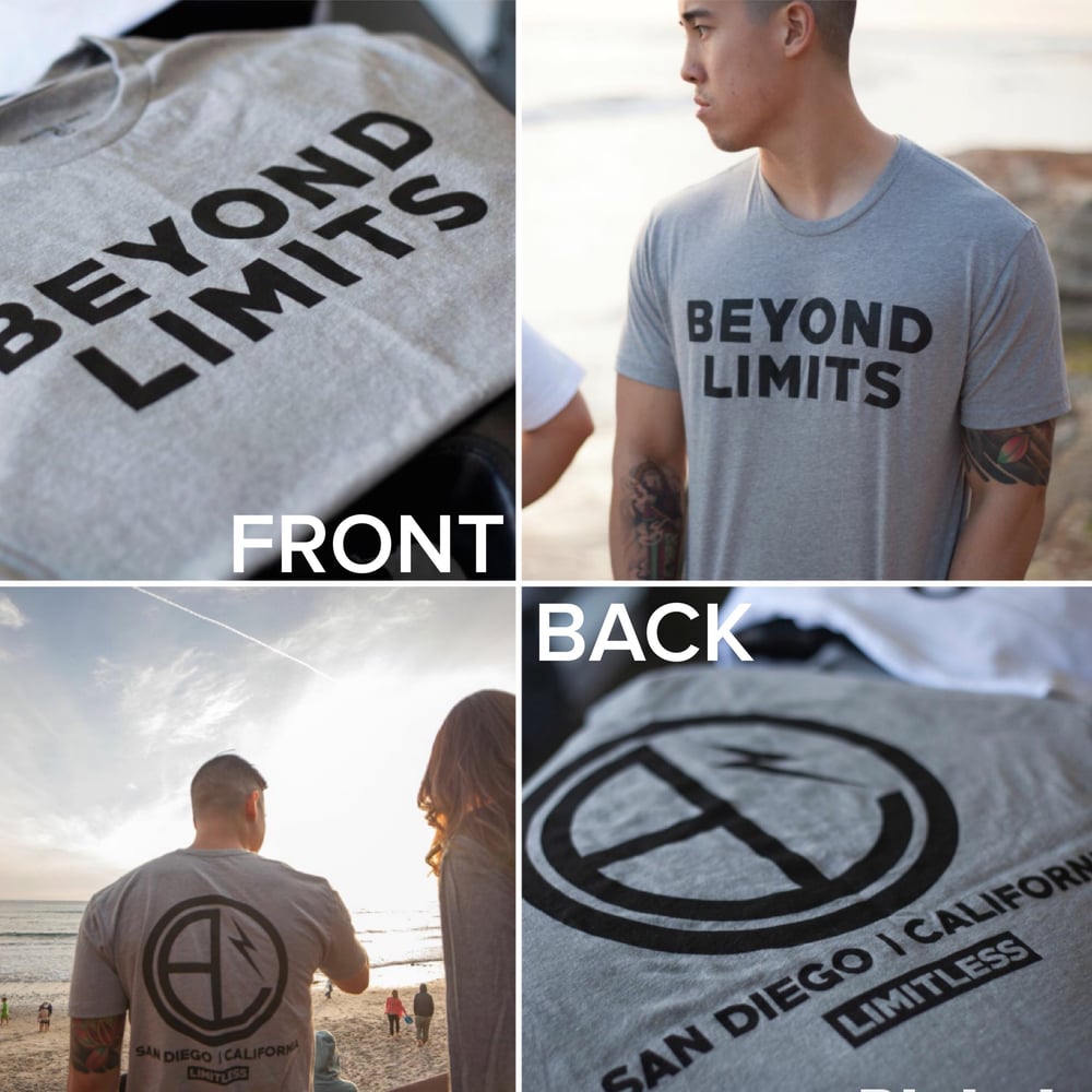 Image of Beyond Limitless Starter Tee (Dark Heather Grey)