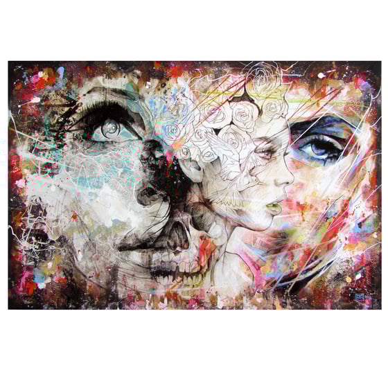 Image of "Together We Are Stronger" Limited Edition Hand Embellished Print