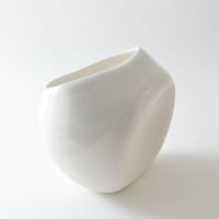 Image 5 of white altered porcelain vessel