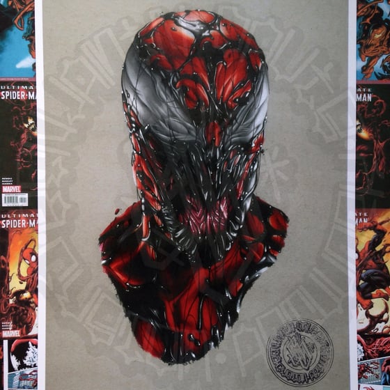 Image of Limited edition Carnage comic print
