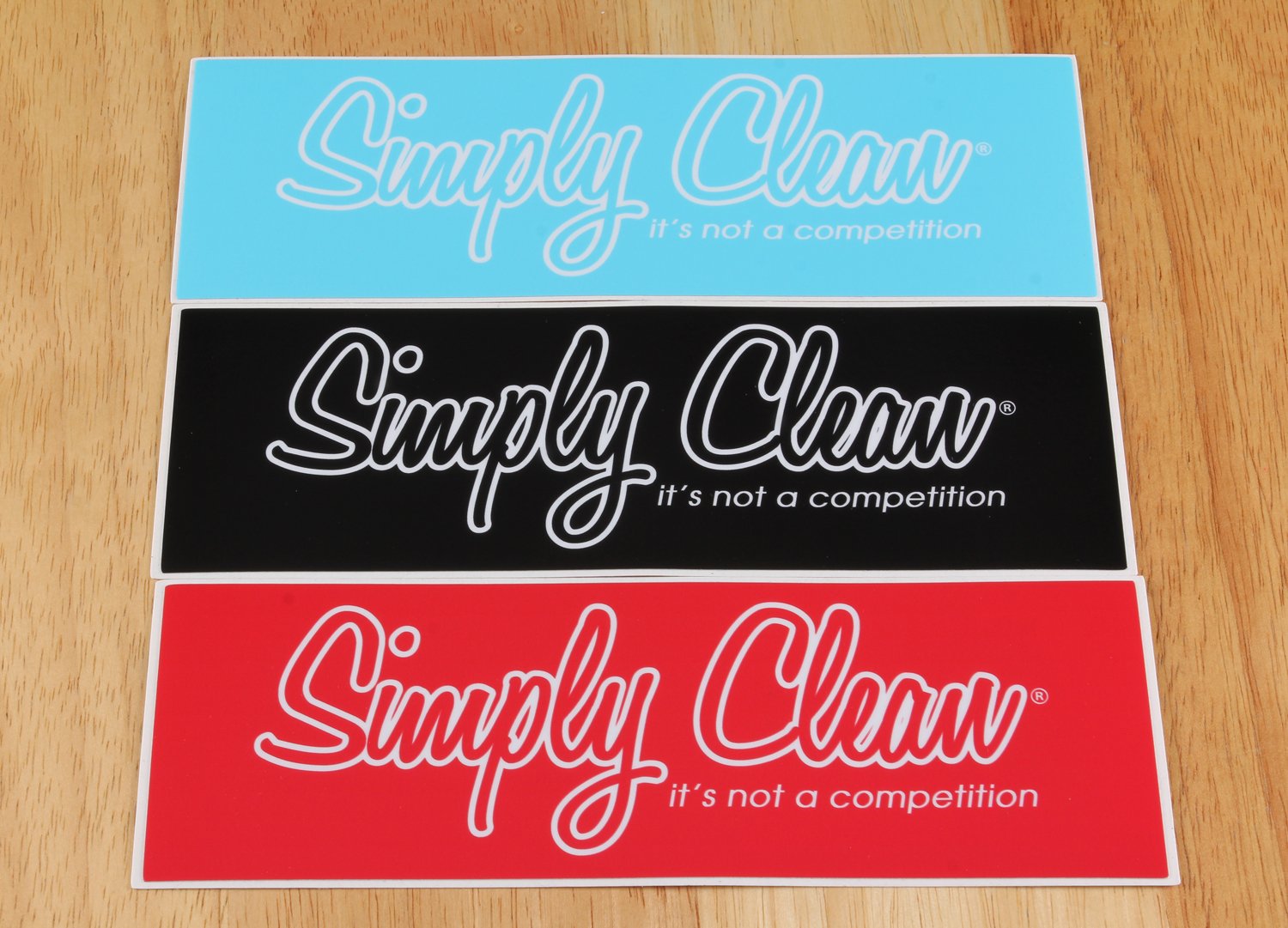 Simply Clean Box Logo Sticker | Simply Clean