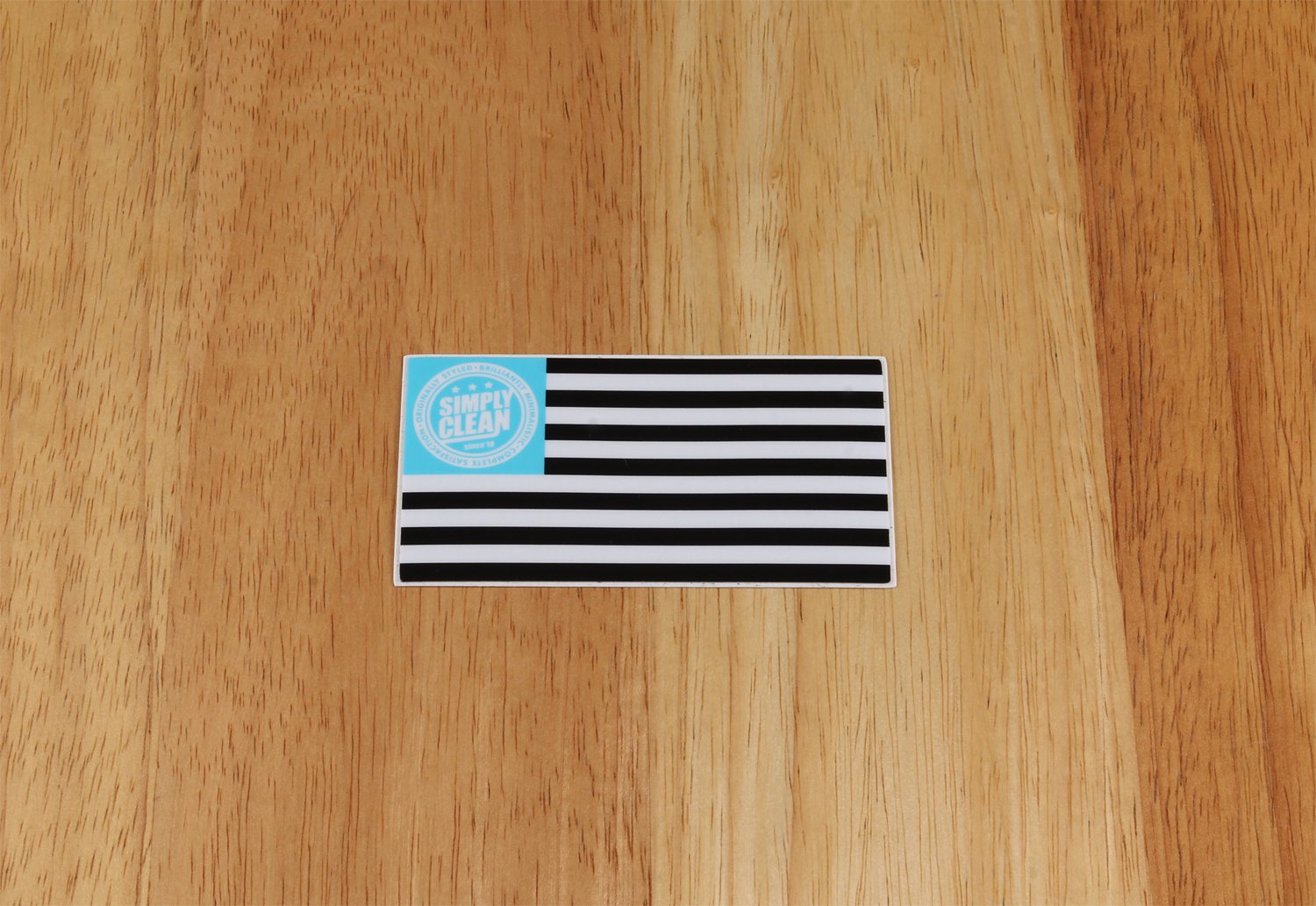 Simply Clean Flag Sticker | Simply Clean