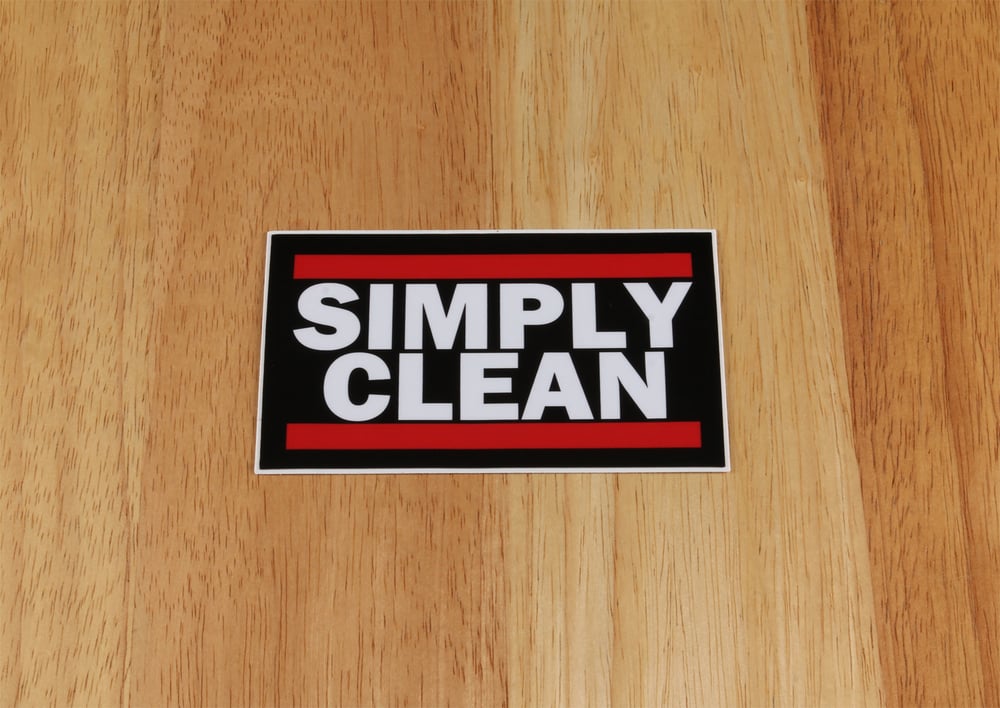 Image of Simply Clean Run Sticker
