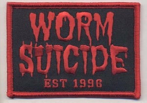 Image of Worm Suicide Embroidered Patch 