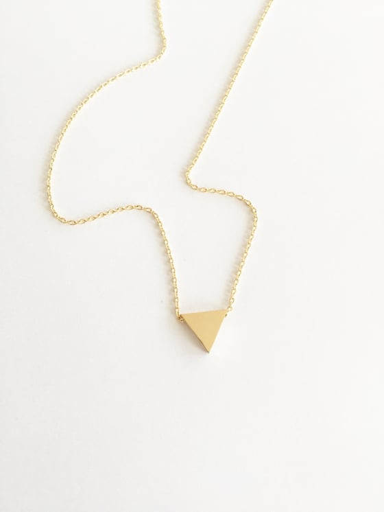 Image of Triangle Necklace