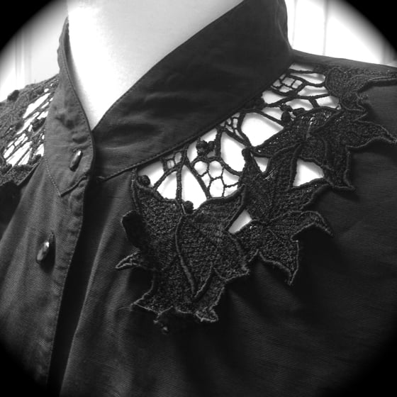 Image of Shirt with Lace Details