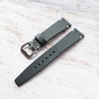 Image 3 of 18mm Italian Cowhide - Dark Green