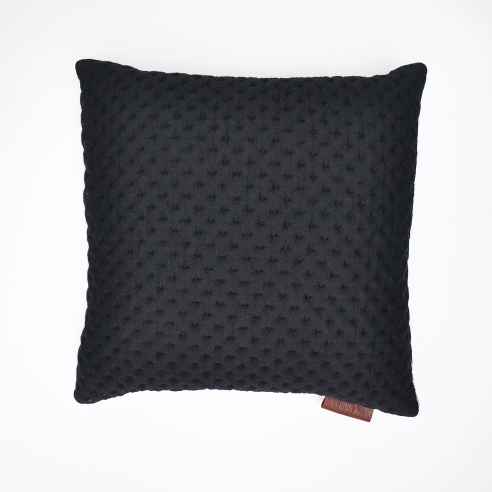 Image of Kumo Cushion Cover - Black Square