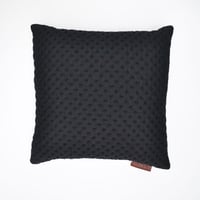 Image 1 of Kumo Cushion Cover - Black Square
