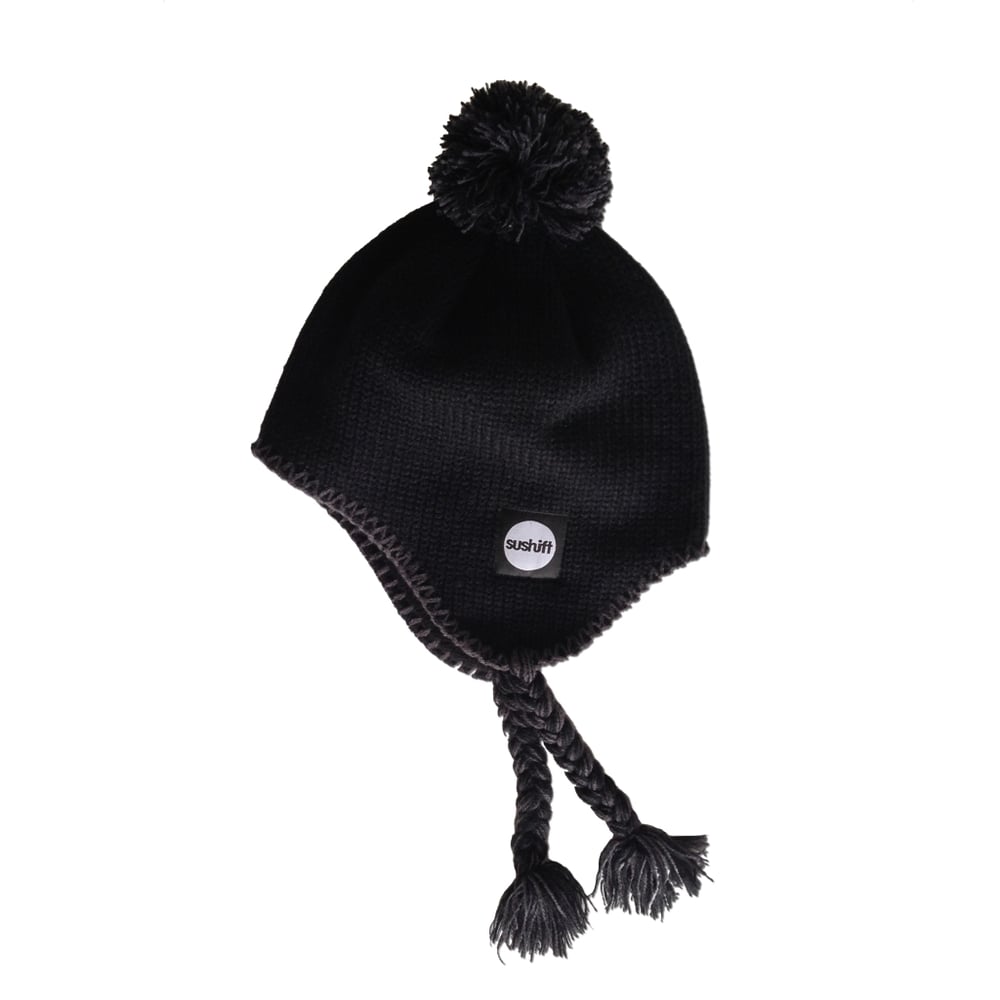 Image of Inca Beanie - Black