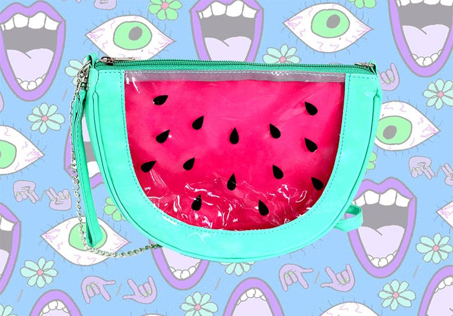 Image of Watermelon Messenger Bag