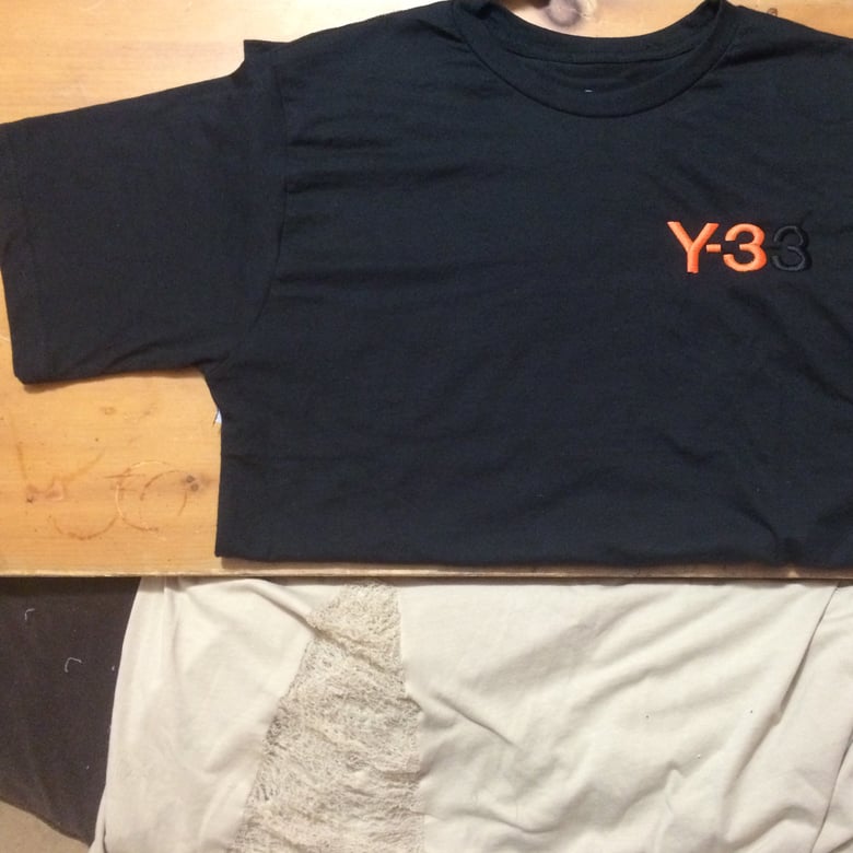 Image of Y3-3 logo t-shirt ⚫️🏀