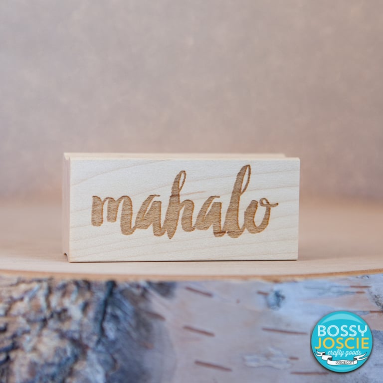 Brush Script Mahalo